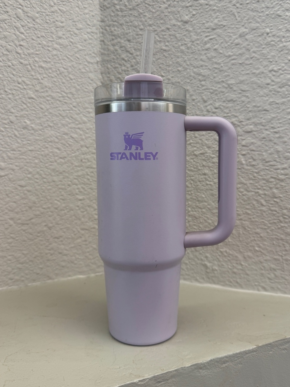 Stanley Lilac Travel Tumbler with Handle